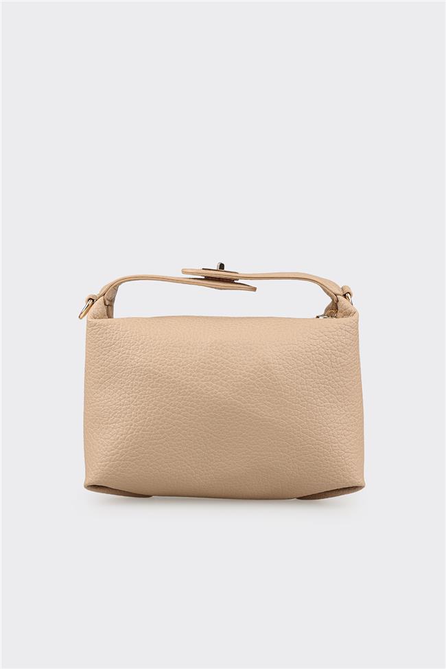 Bej Kadın Küçük El Çantası