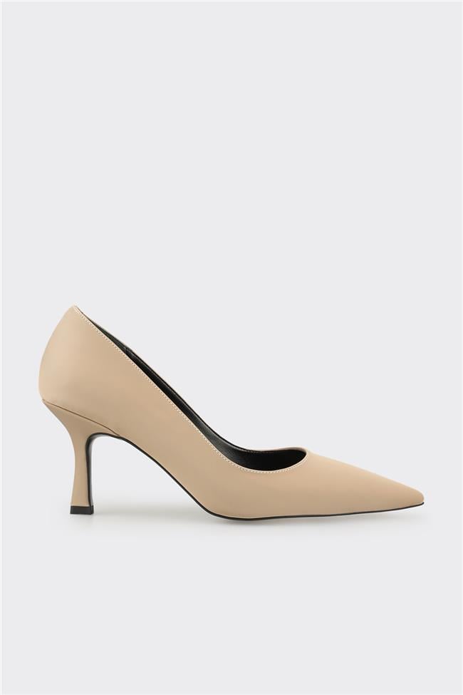 Bej Kadın Stiletto