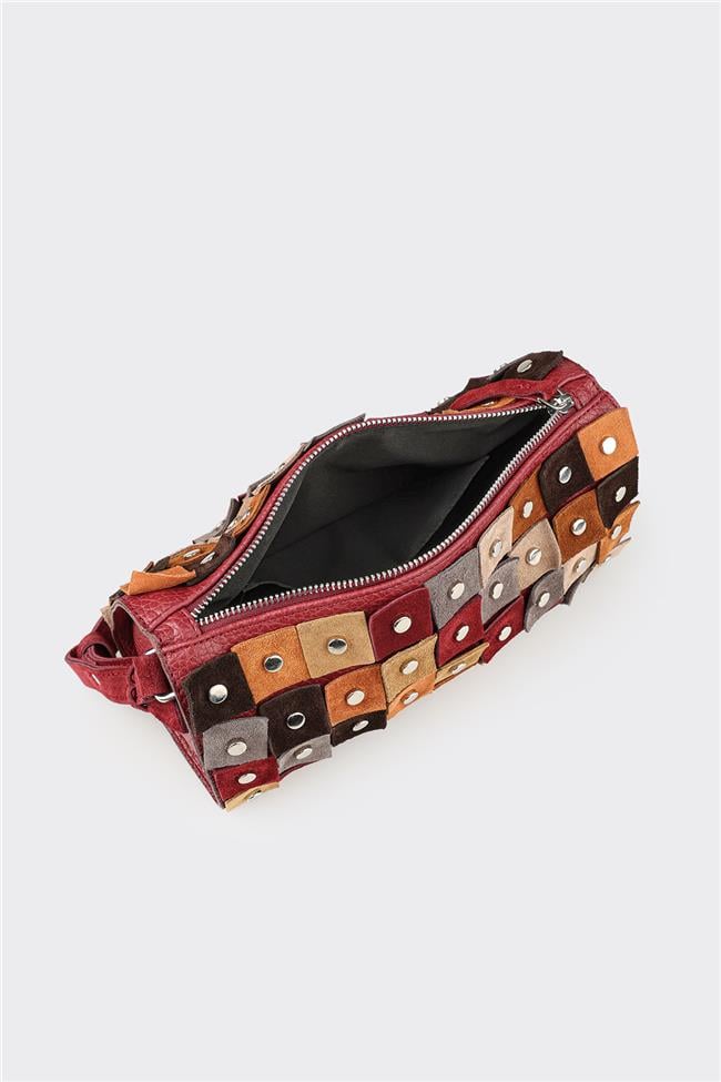 Bordo Kadın Omuz Çantası