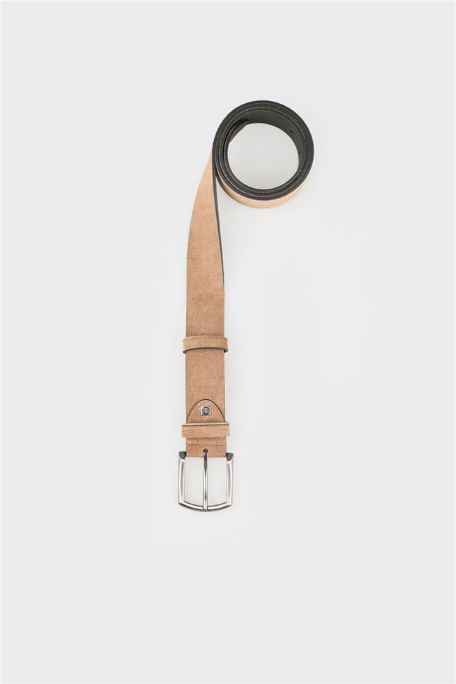 Camel Deri Erkek Kemer