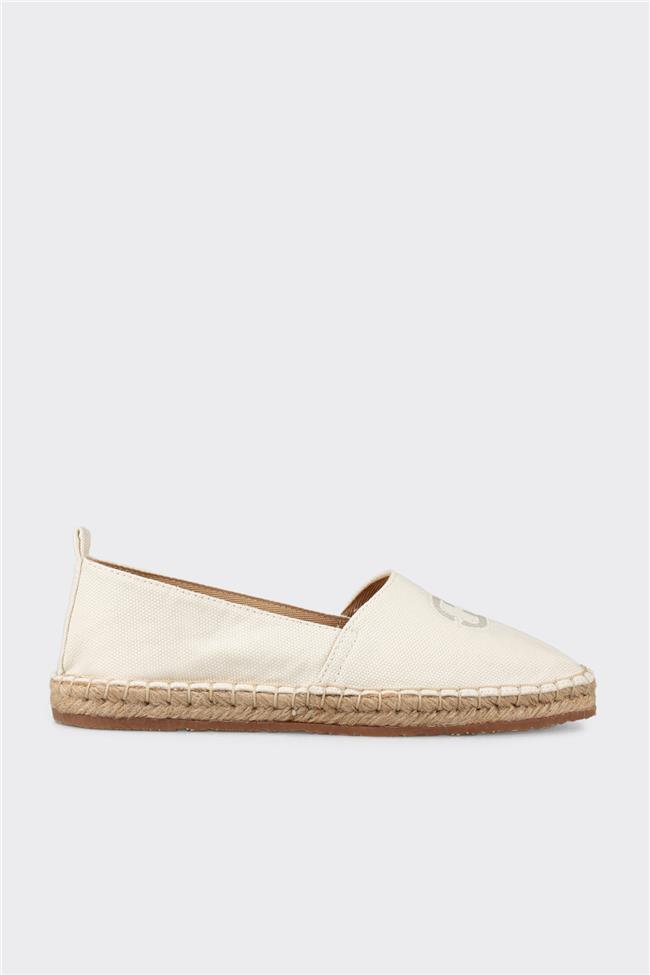 Ekru Kadın Espadril