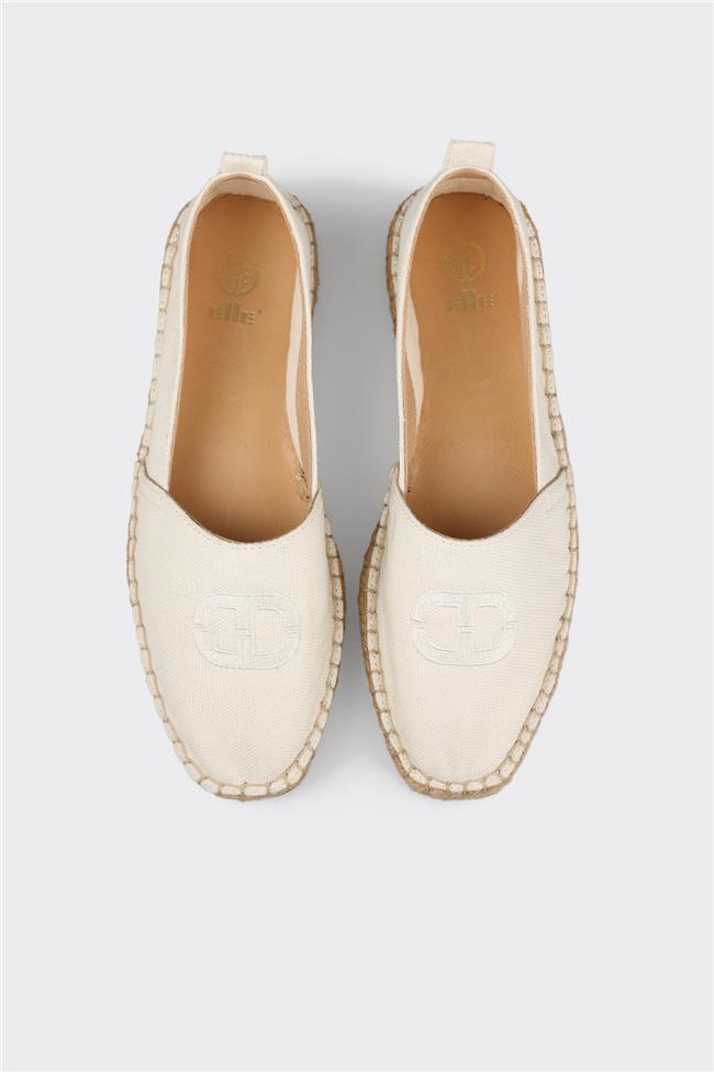 Ekru Kadın Espadril