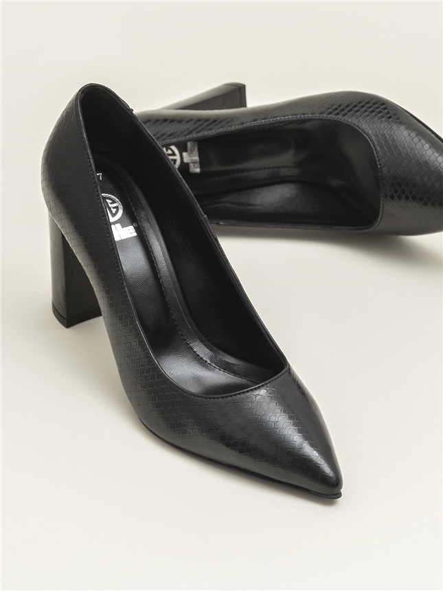 Kadın Topuklu Ayakkabi Siyah
