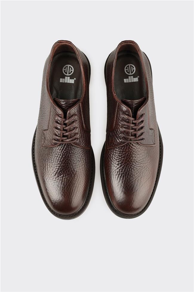 Kahve Deri Erkek Günlük Ayakkabı