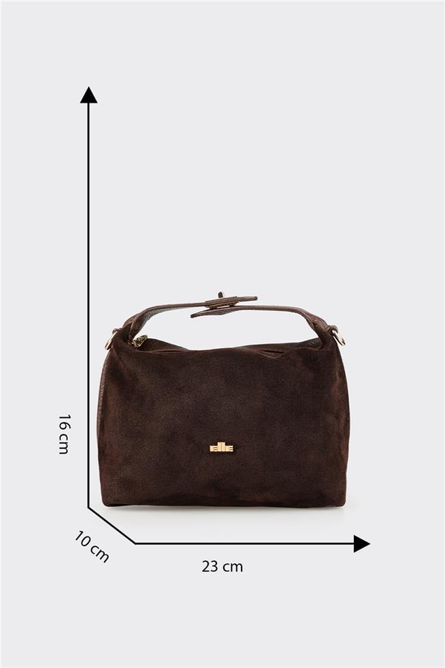Kahve Kadın Küçük El Çantası