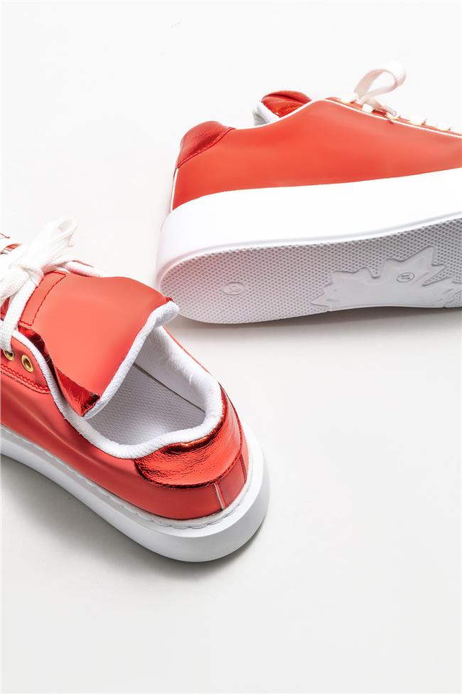 Kırmızı Kadın Spor Ayakkabı