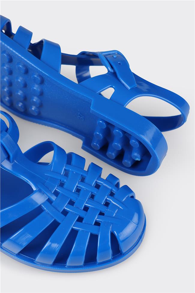 Mavi Kadın Sandalet