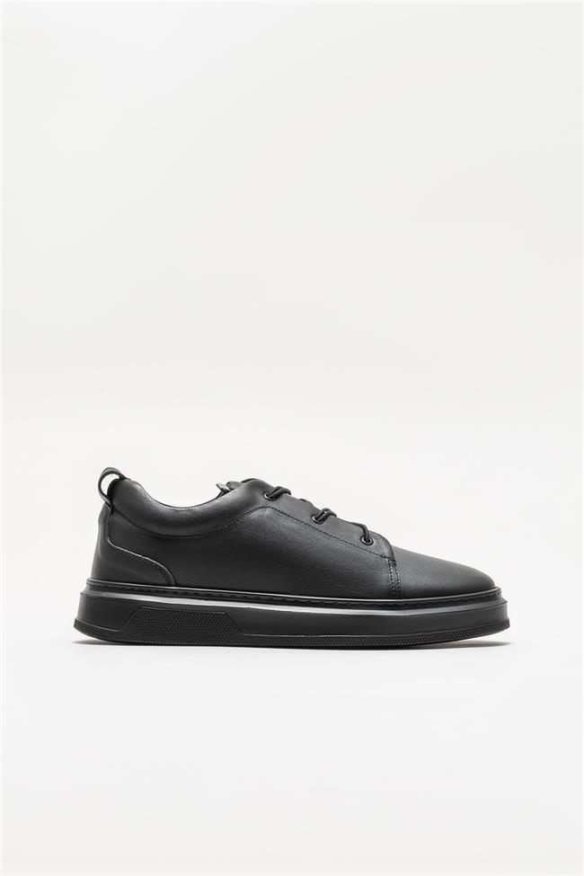 Siyah Deri Erkek Günlük Ayakkabı

(BLERIM-6-01)