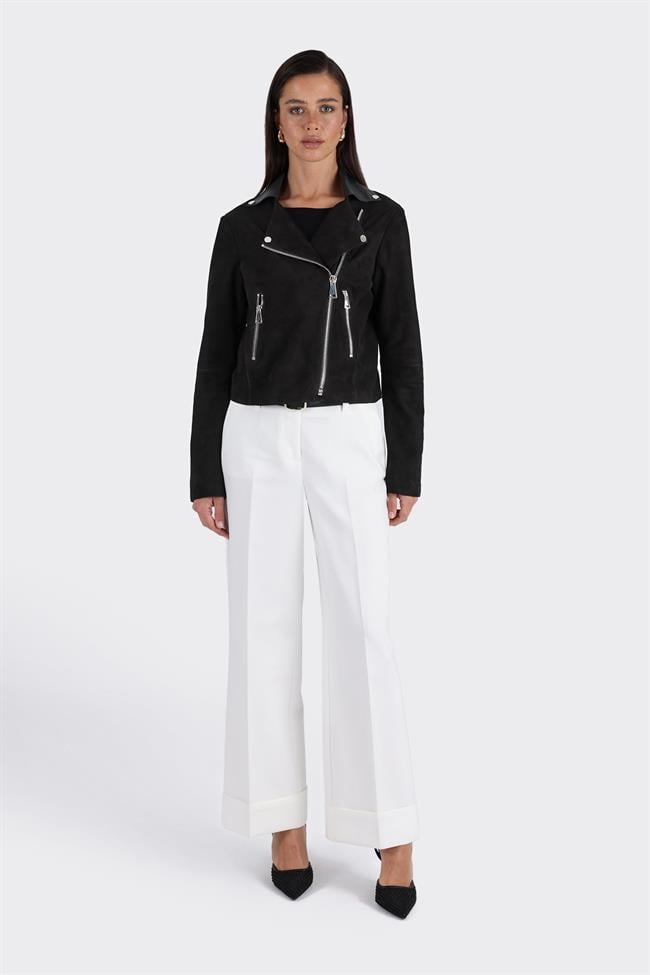 Siyah Deri Kadın Ceket
            
                (COPPEL-01)_2