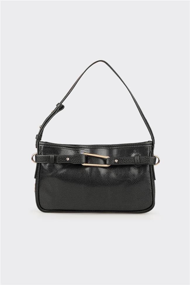 Siyah Kadın Küçük Omuz Çantası