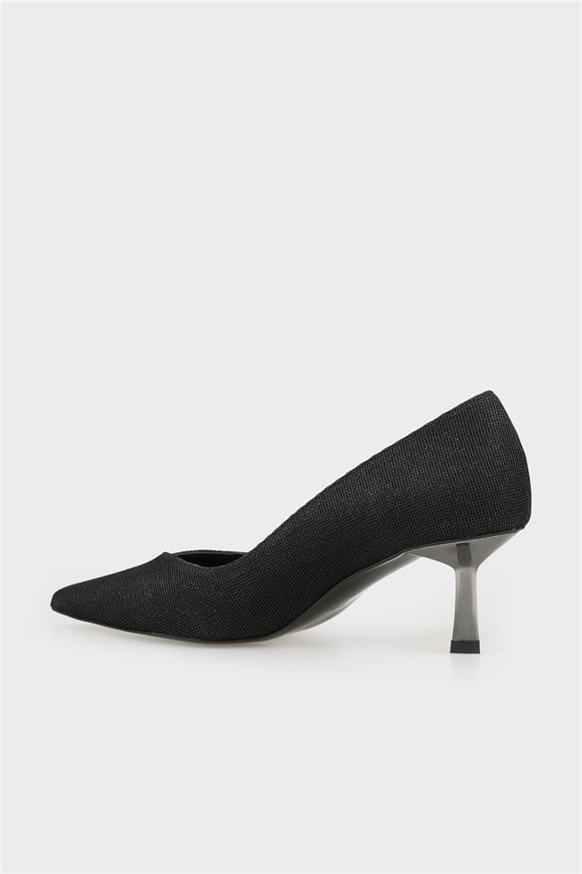 Siyah Kadın Stiletto