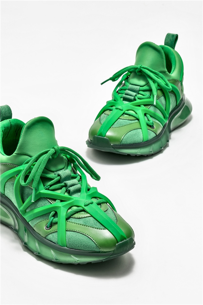 Yeşil Kadın Spor Ayakkabı