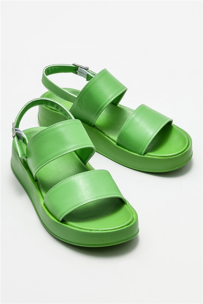 Yeşil Kadın Spor Sandalet