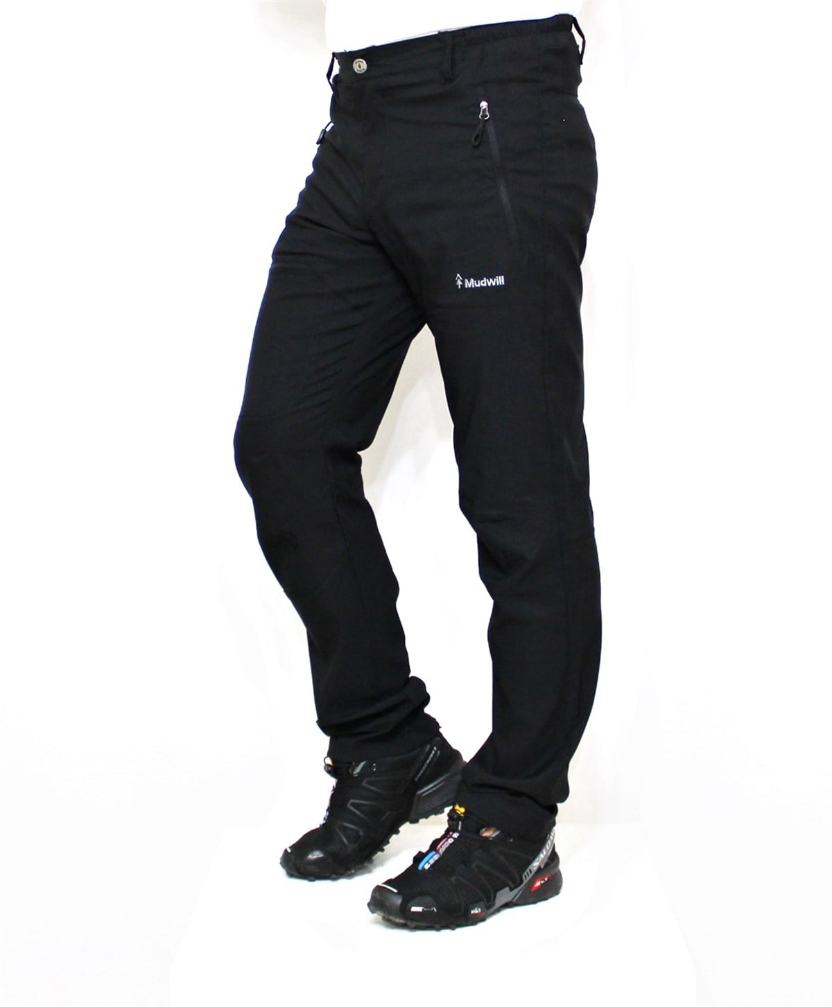 Mudwill Alpin Likralı Erkek Outdoor Pantolon-Siyah