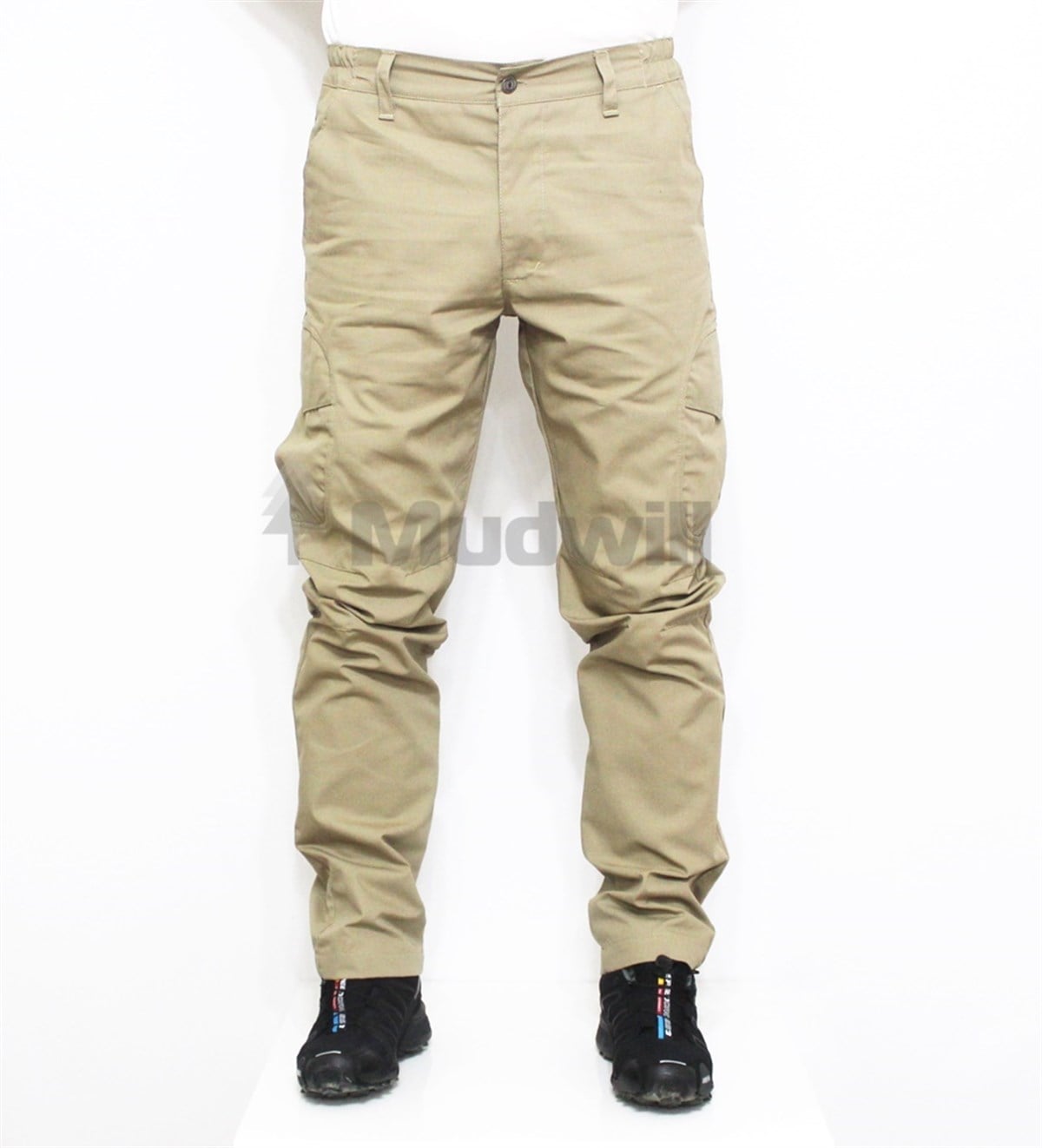 Mudwill Ripstop Kargo Cepli Taktik Pantolon-Bej