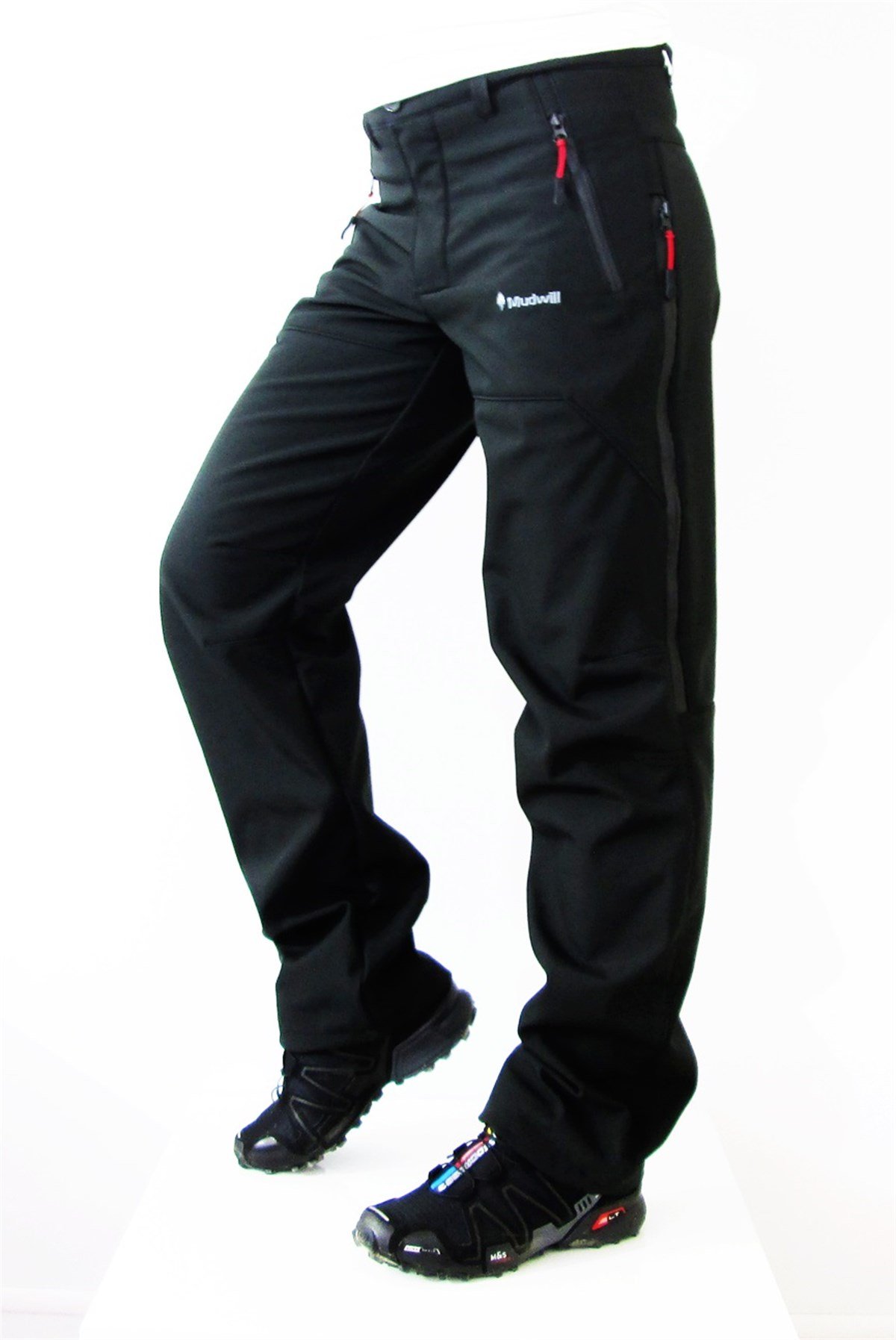 Mudwill Outdoor Softshell Erkek Pantolon - Siyah
