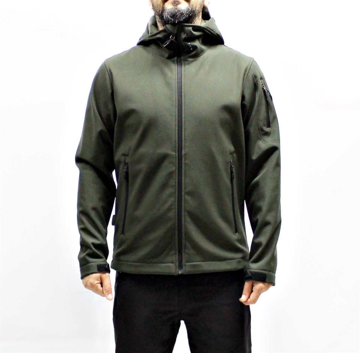 Mudwill Trail Softshell Mont Ceket-Haki