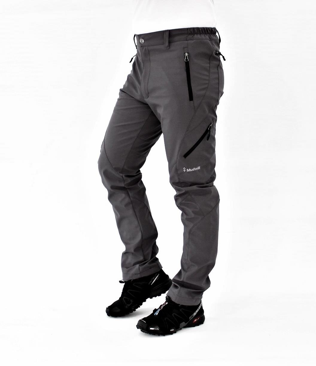 Mudwill Windblock Softshell (Polarsız) Outdoor Pantolon-Gri
