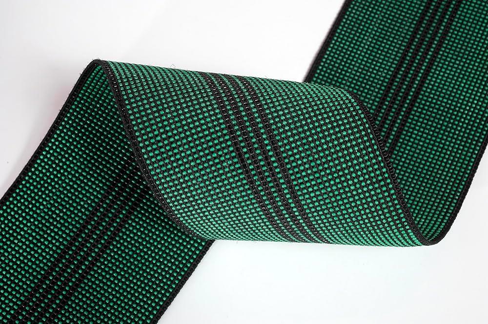 3 Çizgi Elastik Kolon YEŞİL 100 MT. TOP