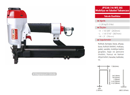 JPS38 (16-WS 38) MOBİLYA VE İSKELET TABANCASI