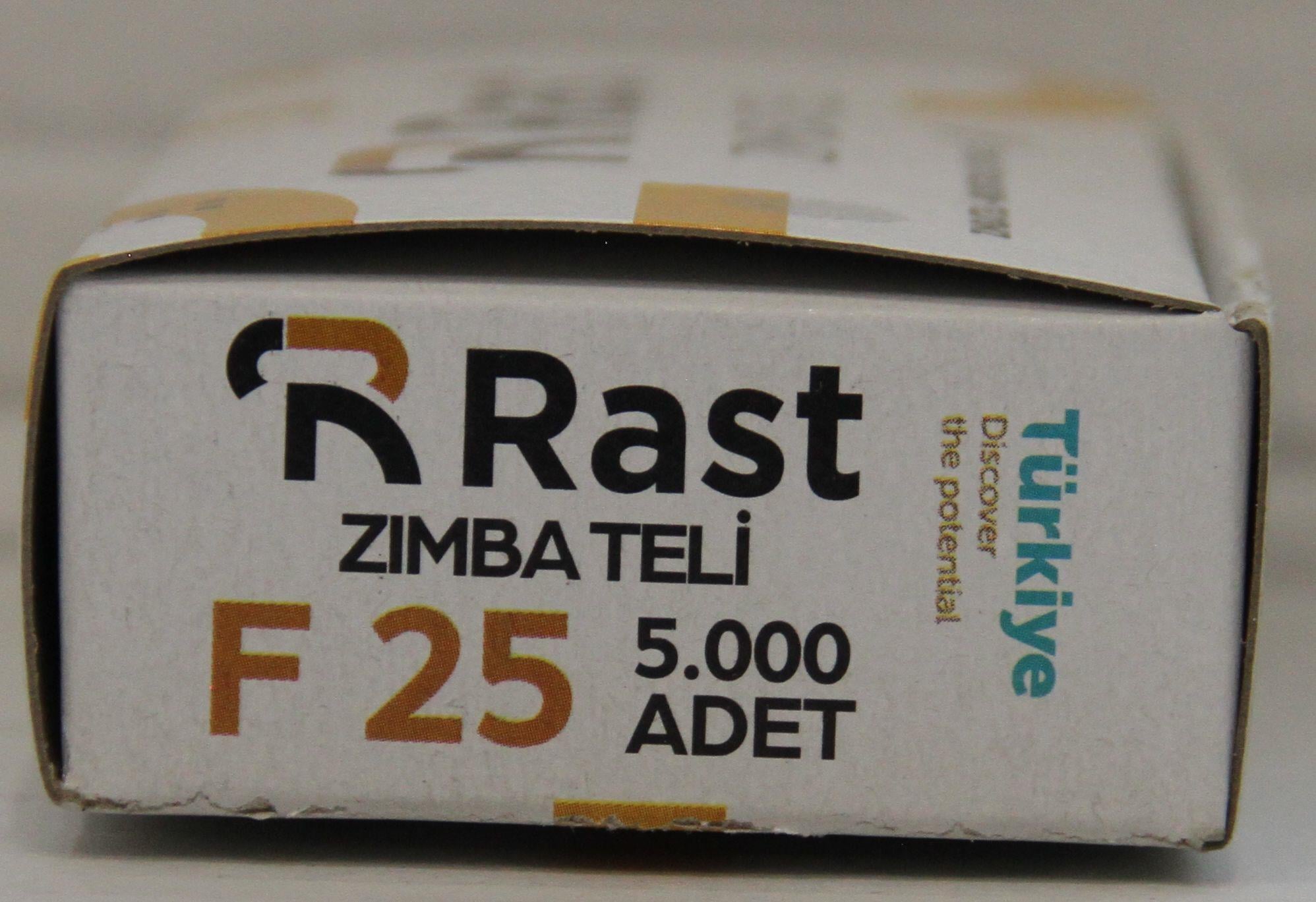 F-25 J-25 RAST BRAD GA 1825 MİNİ BAŞLI ÇİVİ (5.000 AD1 KUTU)