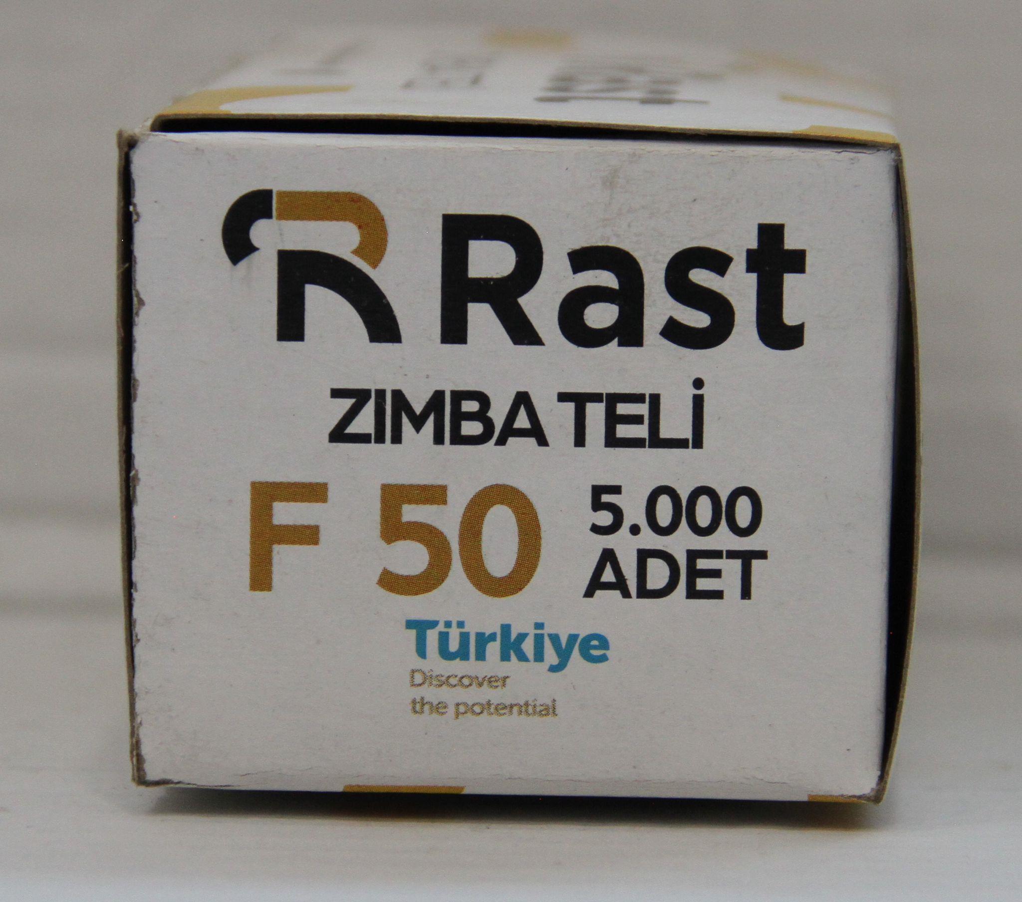 F-50 - J-50 RAST BRAD GA 1850 MİNİ BAŞLI ÇİVİ (5.000 AD1 KUTU)