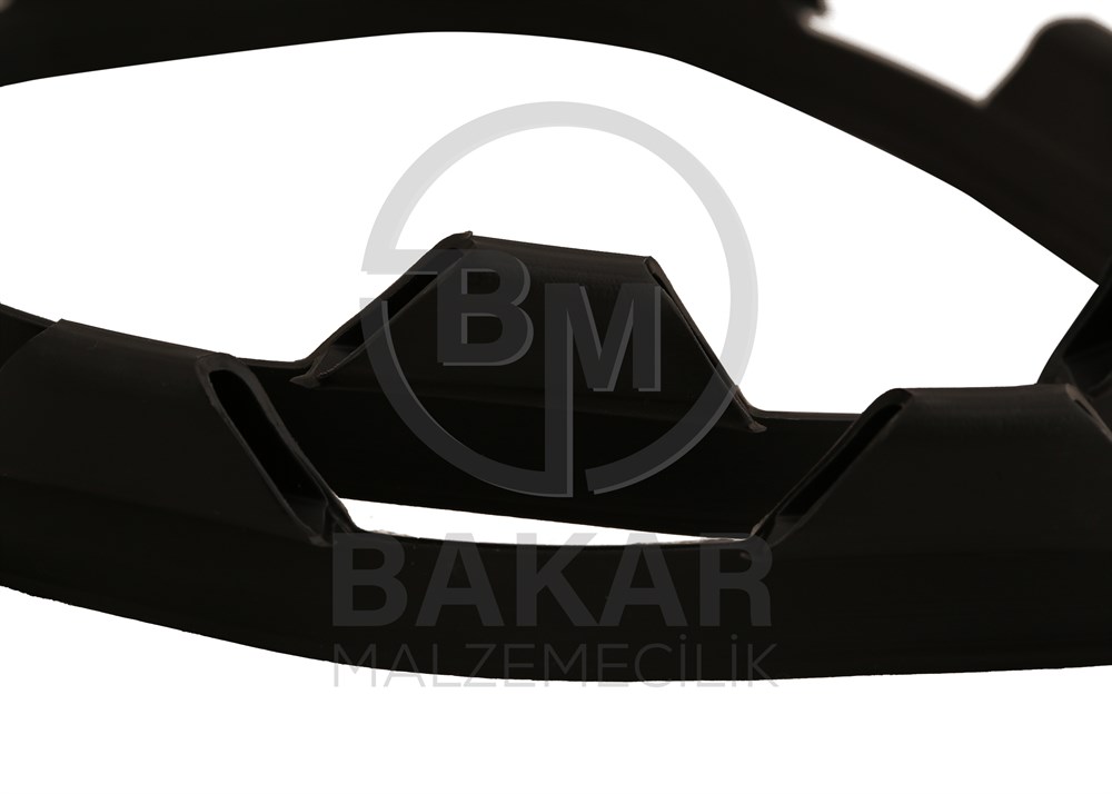 PLASTİK ZİGZAG YAY KELEPÇESİ ŞERİT KLİPS 4870-100 1 TOP 1500 AD