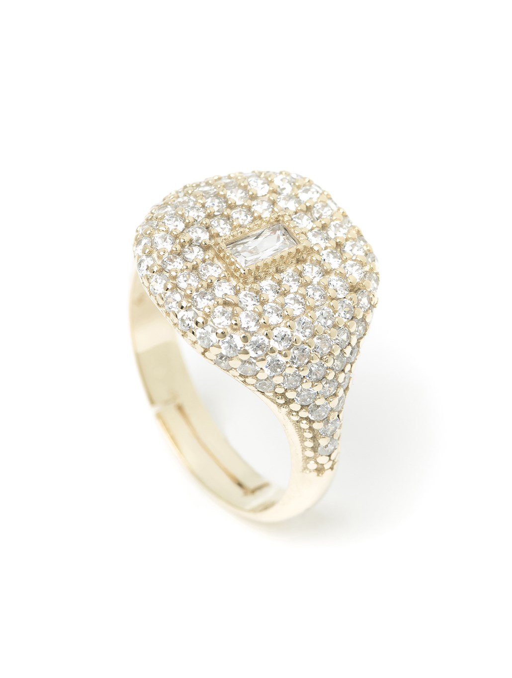 Diamond Yüzük 925 ayar gümüş