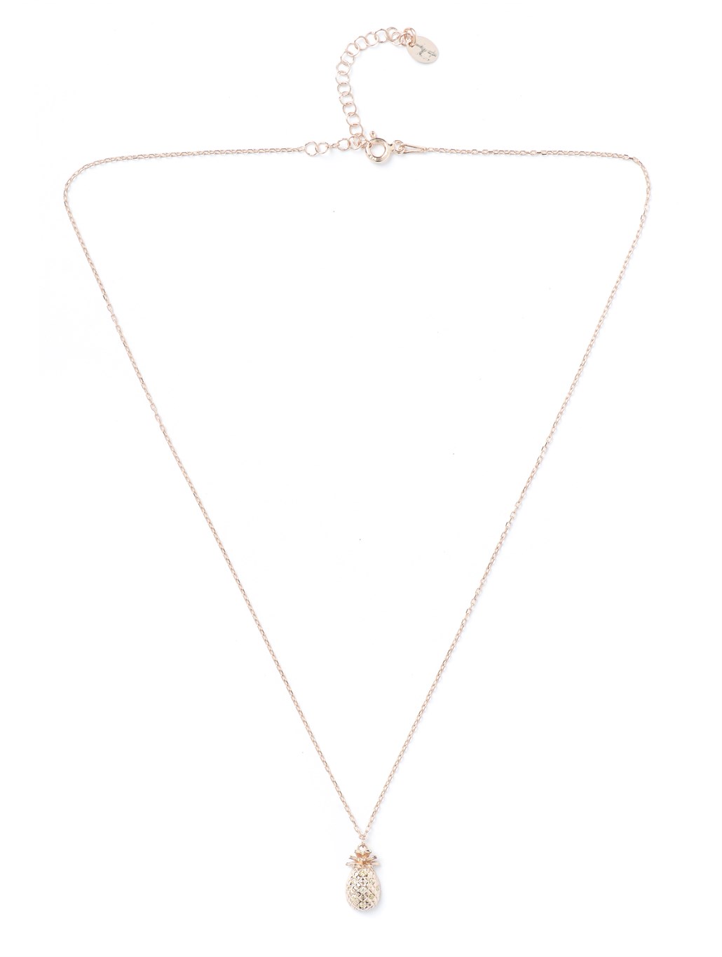 Ananas Kolye 925 ayar gümüş