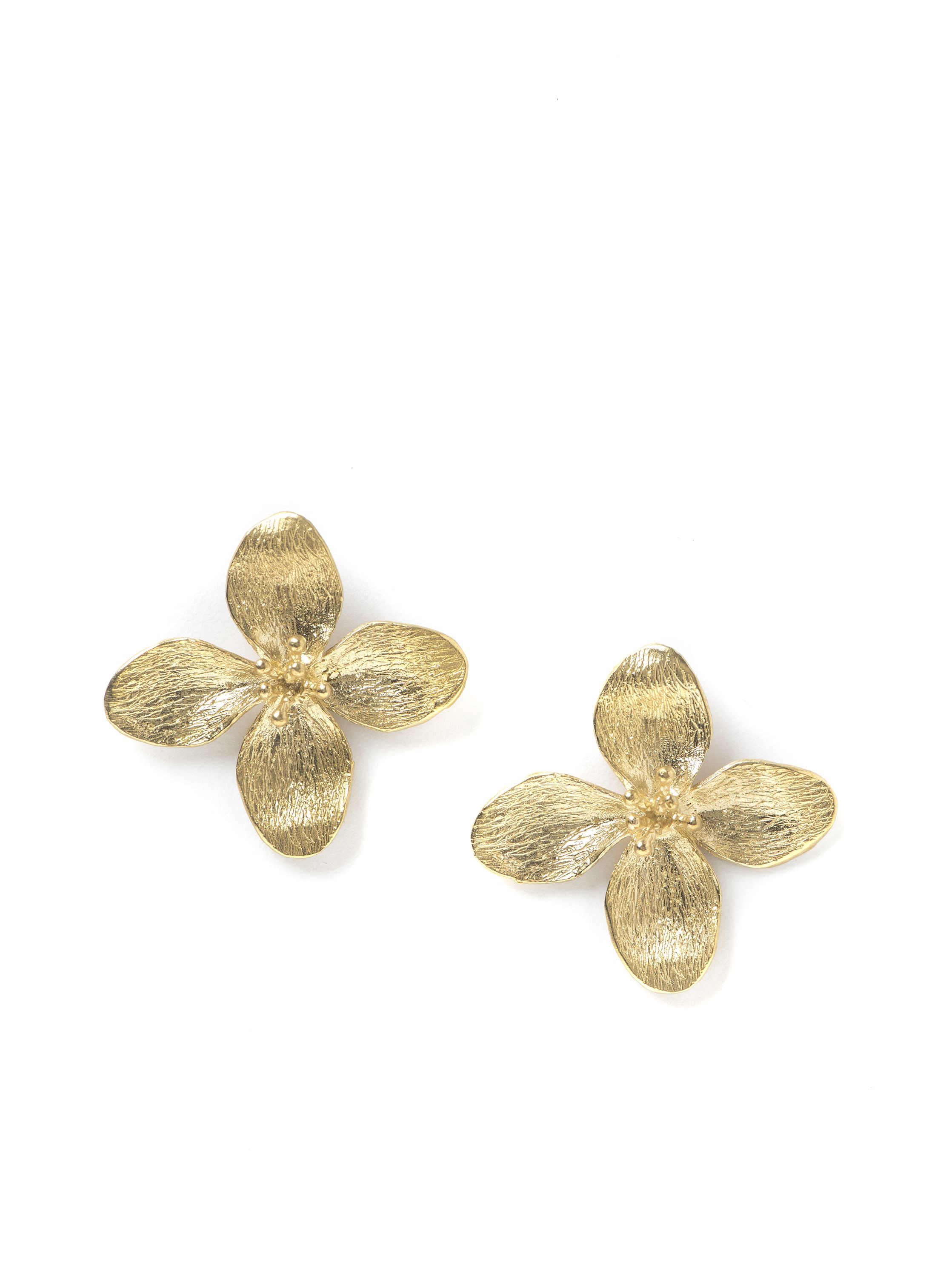 Bronze Flower 925 Ayar Gümüş