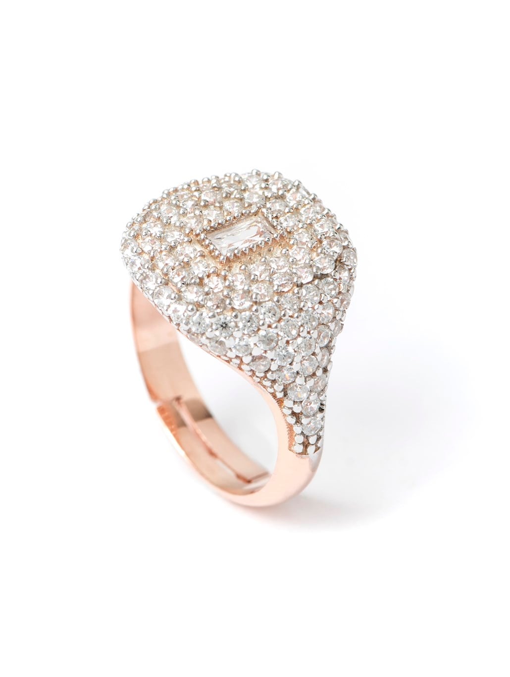 Diamond Yüzük 925 ayar gümüş