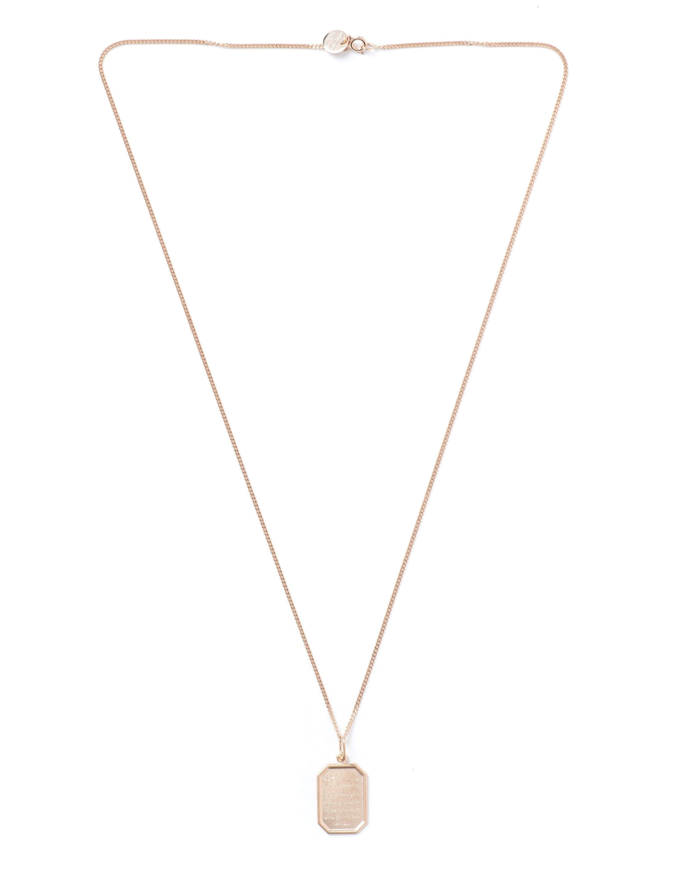 Dua Kolye 925 Ayar Gümüş