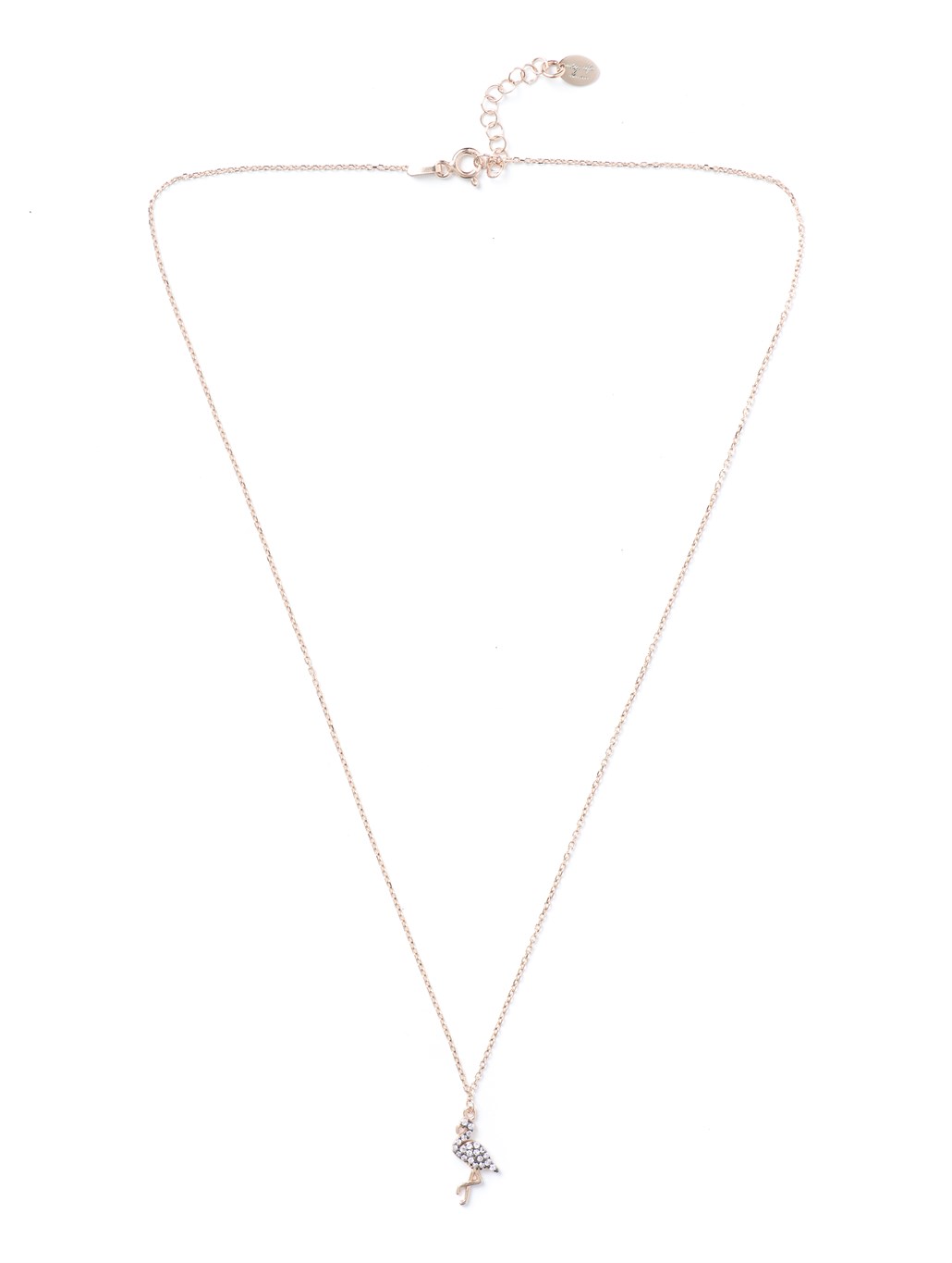 Flamingo Kolye 925 ayar gümüş