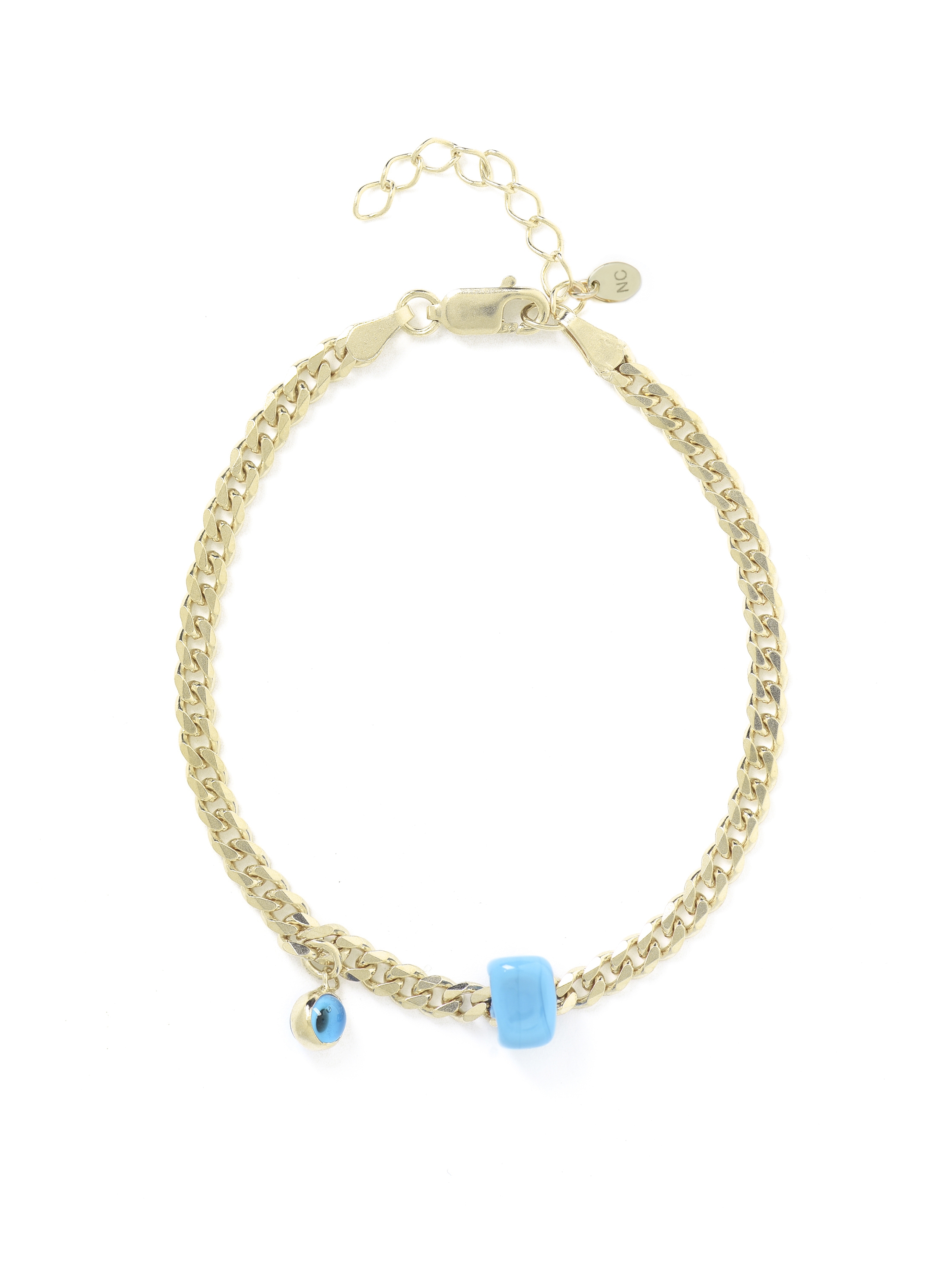 Gurmet Nazar Bileklik 925 ayar gümüş