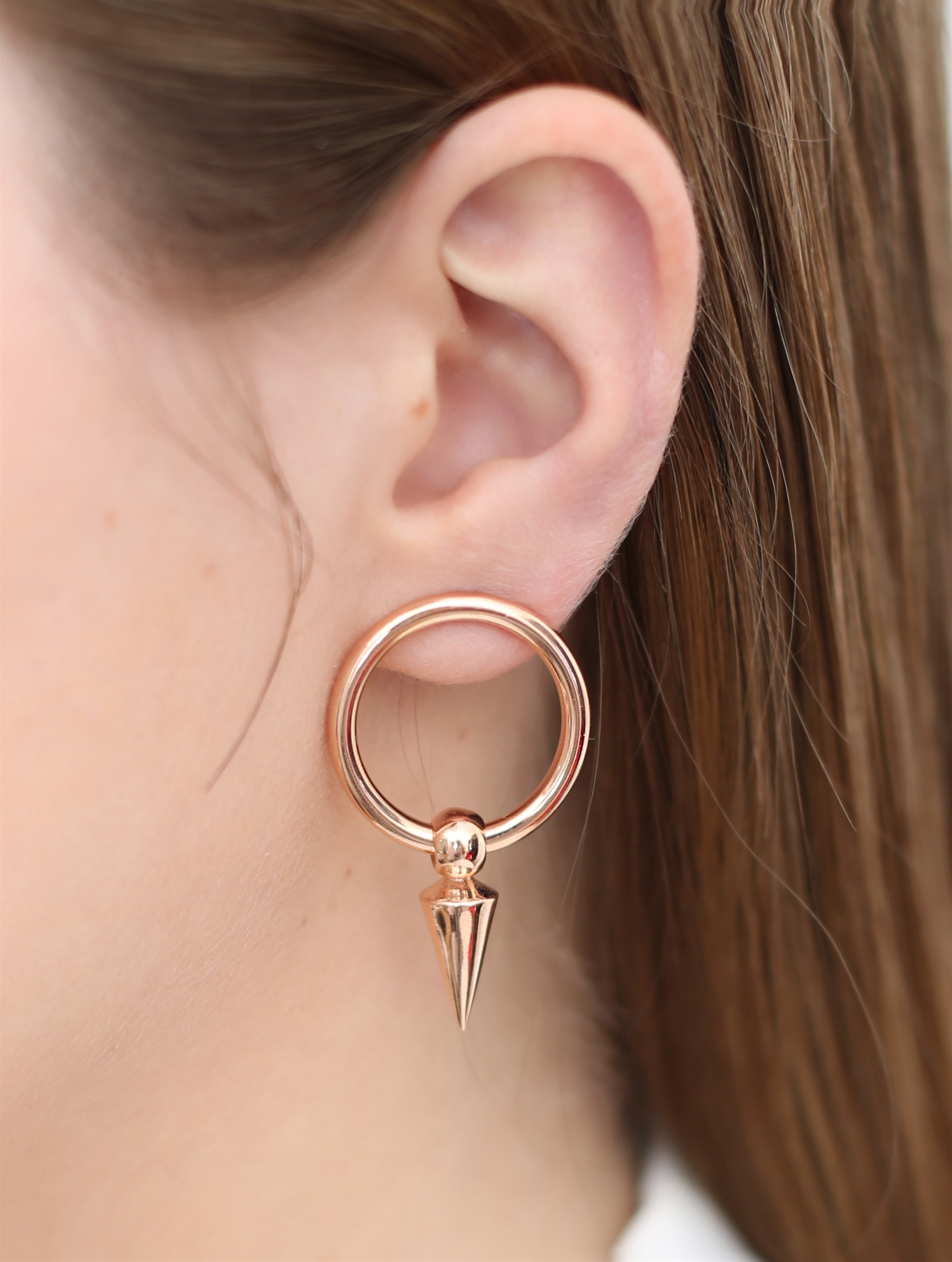 Hoop Cool 925 Ayar Gümüş (Rose)