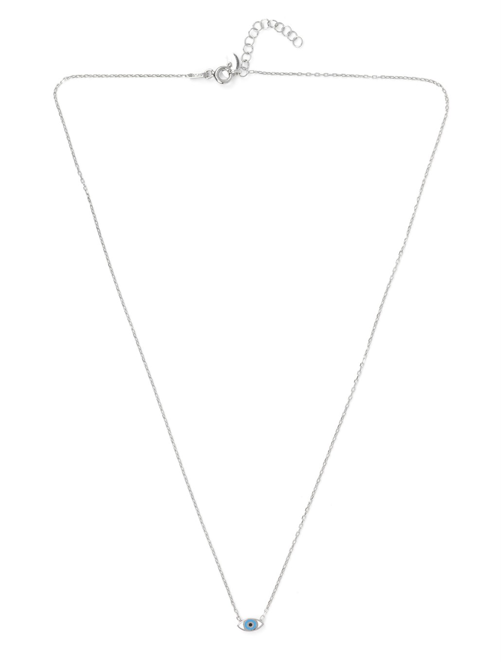 Mini Göz Kolye 925 Ayar Gümüş