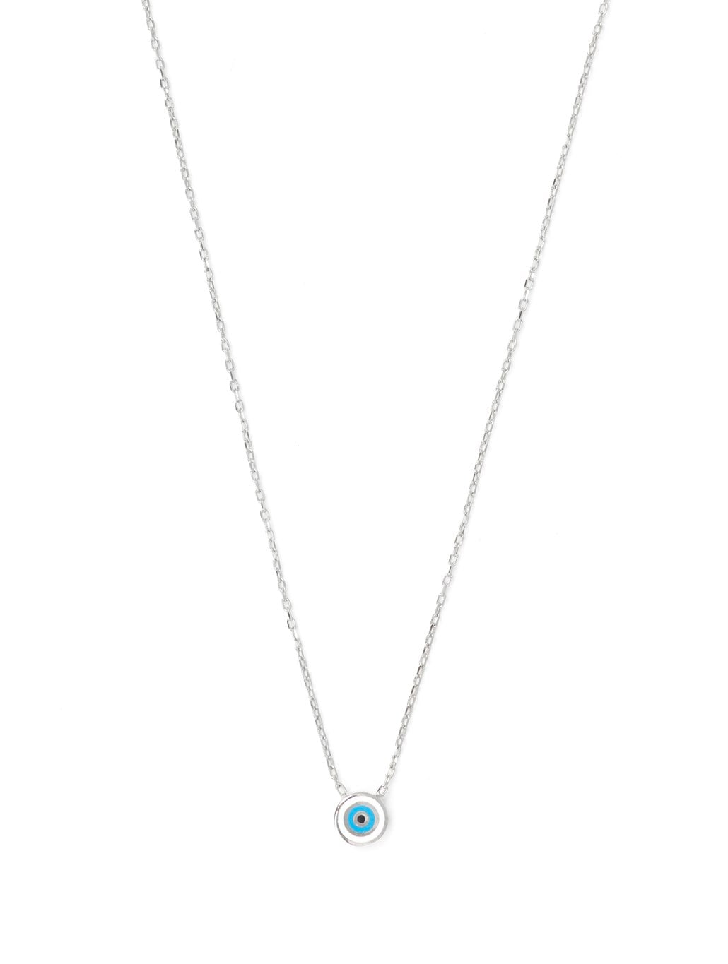 Mini Nazar Kolye 925 Ayar Gümüş