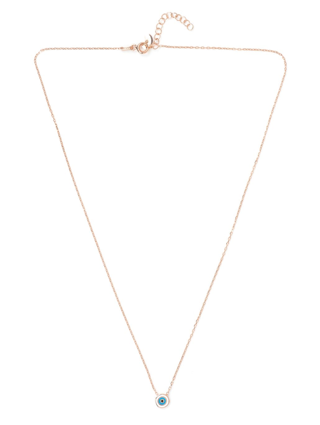 Mini Nazar Kolye 925 Ayar Gümüş