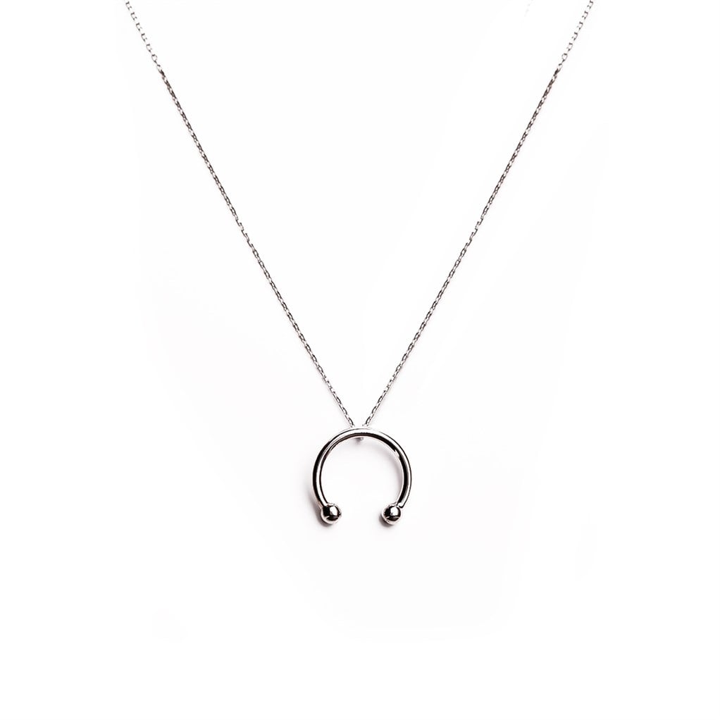 Moon Kolye 925 Ayar Gümüş