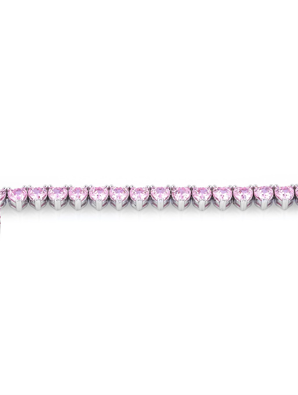 Pembe Su Yolu Kolye 925 Ayar Gümüş