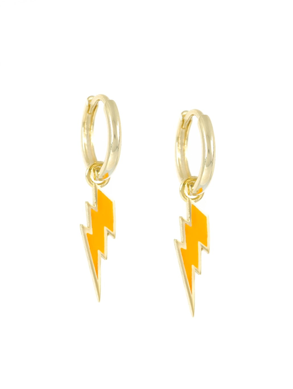 Şimşek Küpe 925 Ayar Gümüş