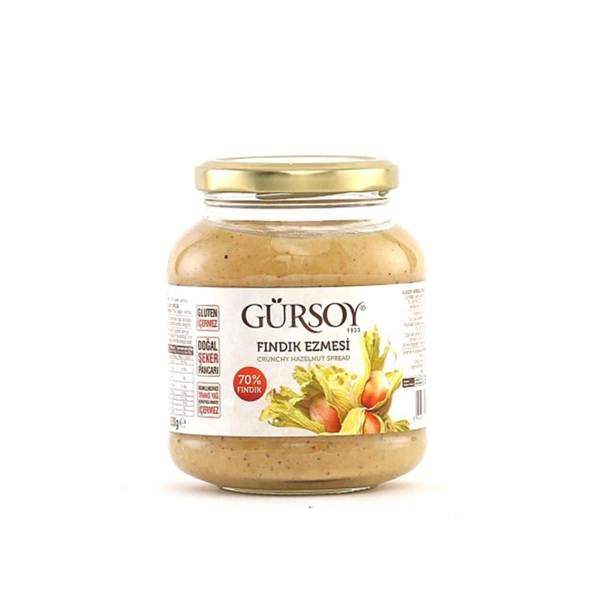 Gürsoy Naturel Fındık Ezmesi 320 Gr