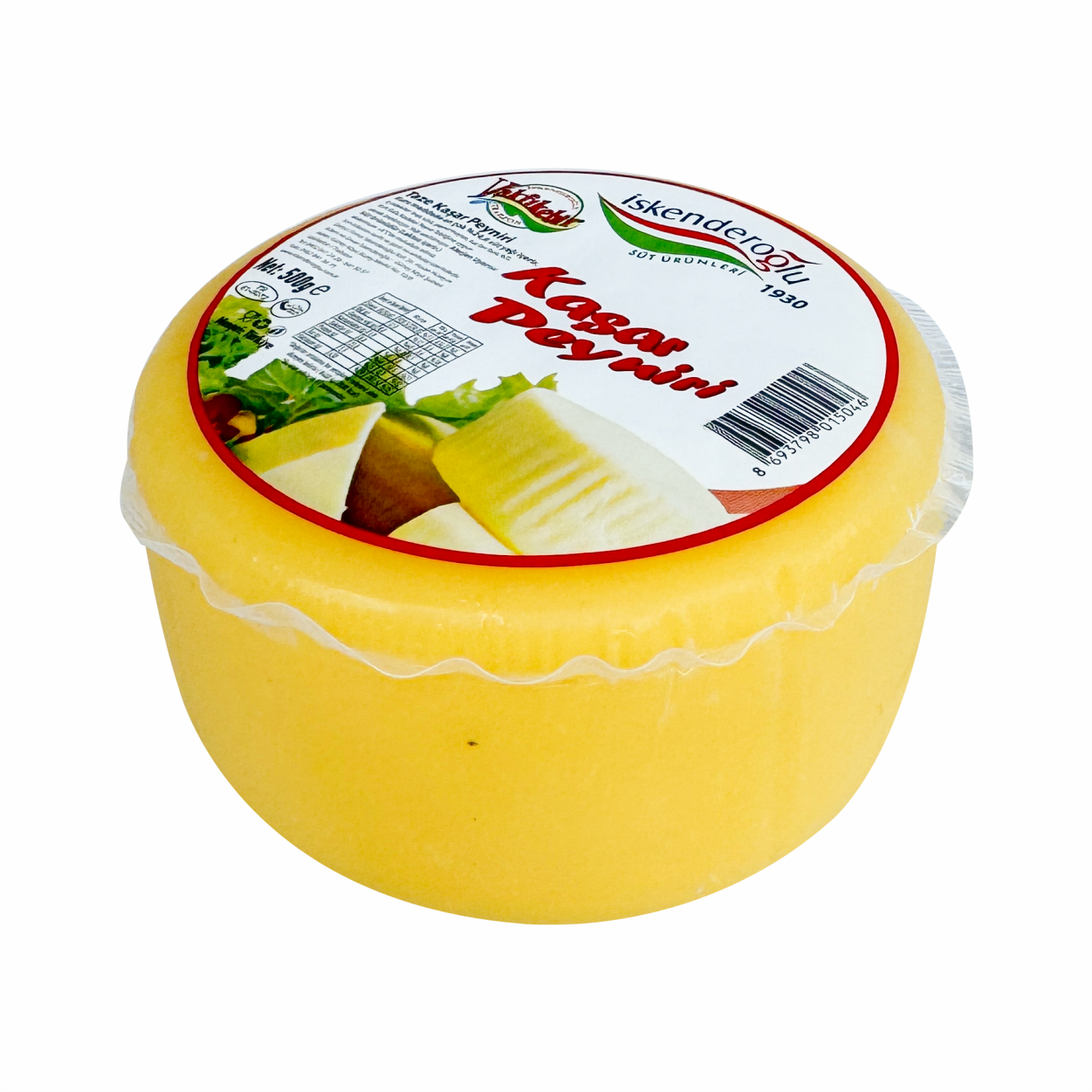 İskenderoğlu Kaşar Peyniri 500 Gr