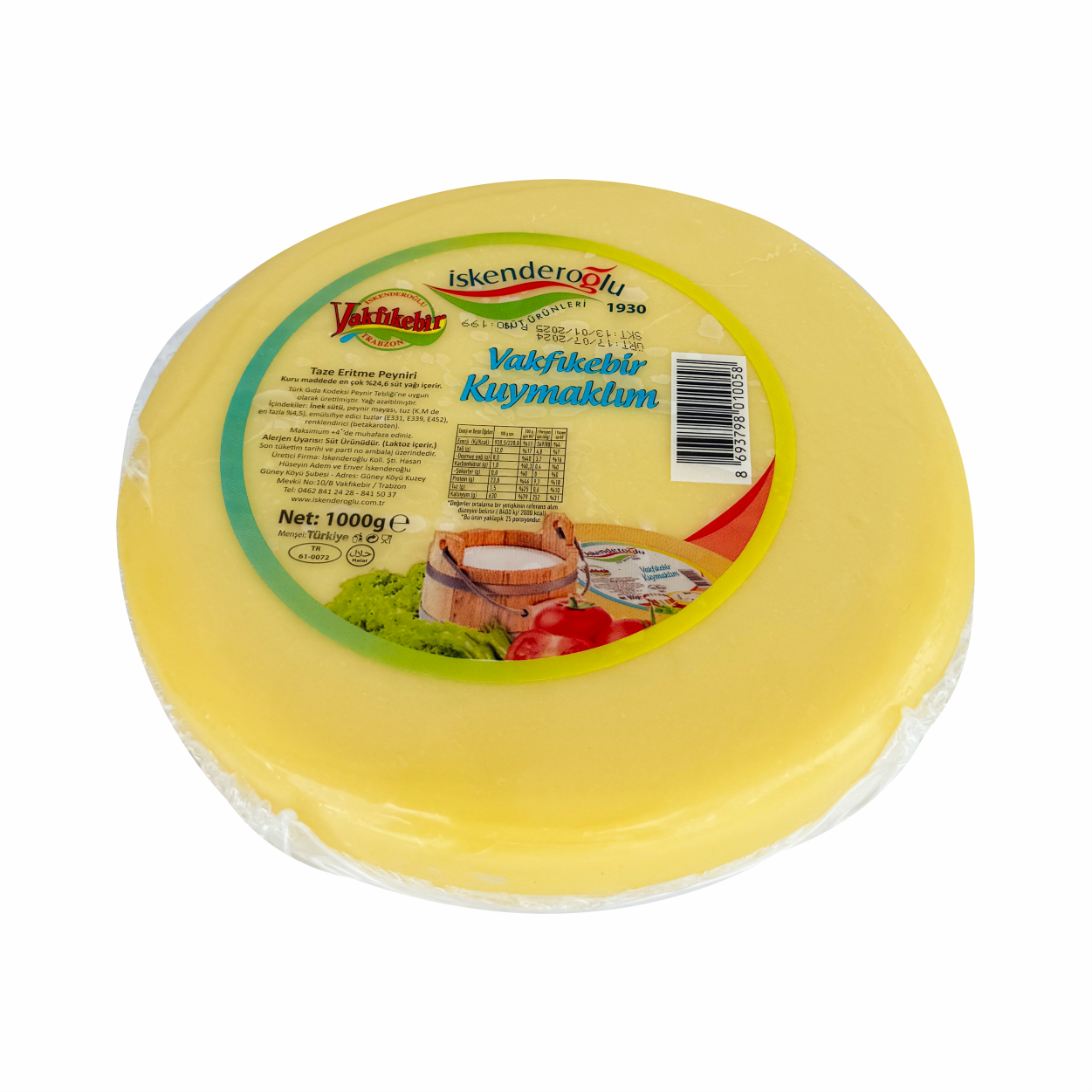 İskenderoğlu Kolot Peyniri 1 Kg