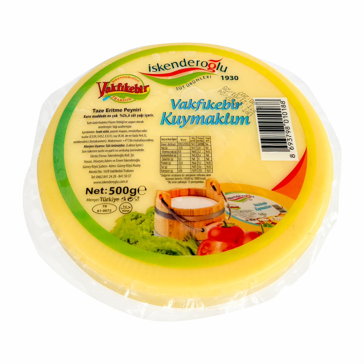 İskenderoğlu Kolot Peyniri 500 Gr
