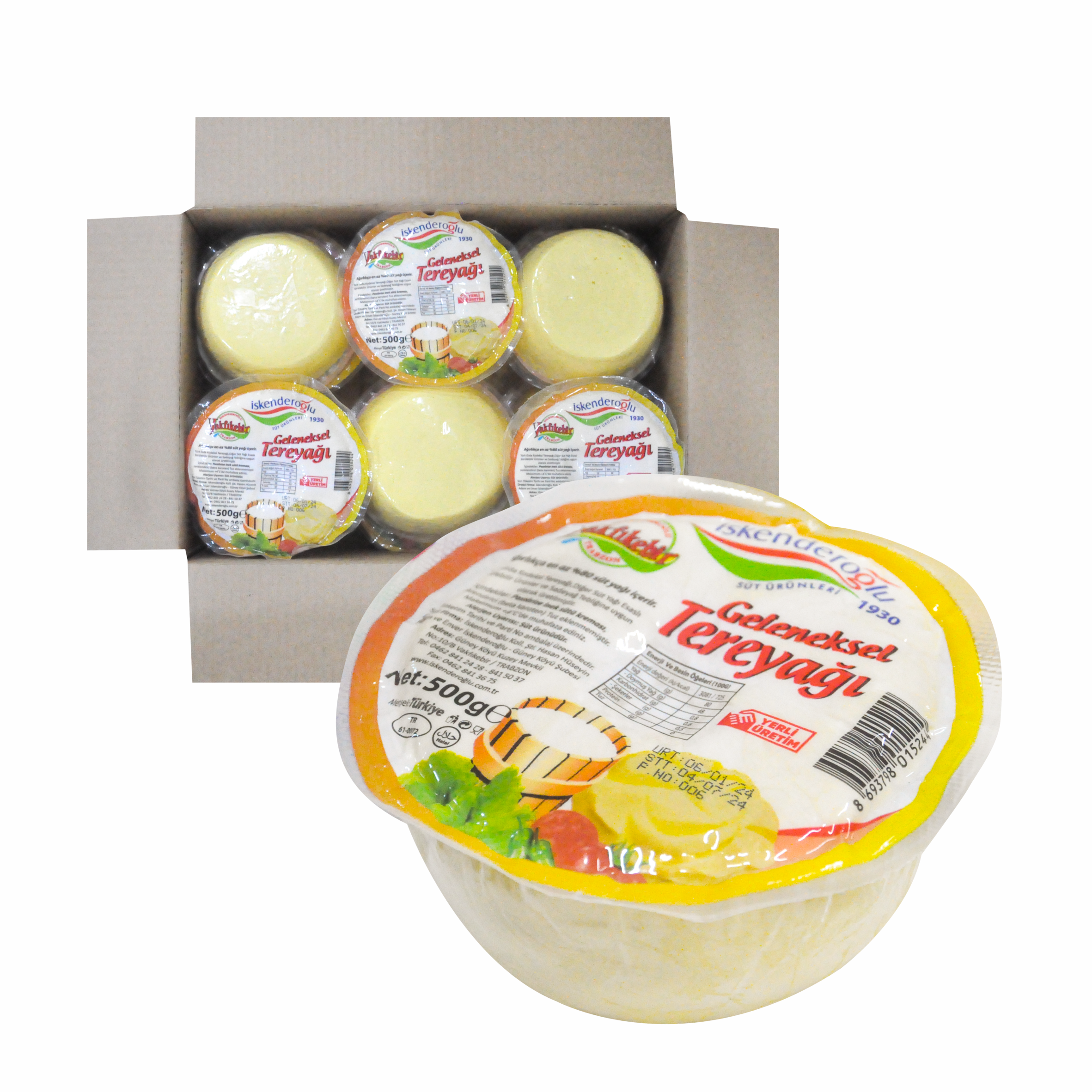 İskenderoğlu Tereyağ 500 Gr. 