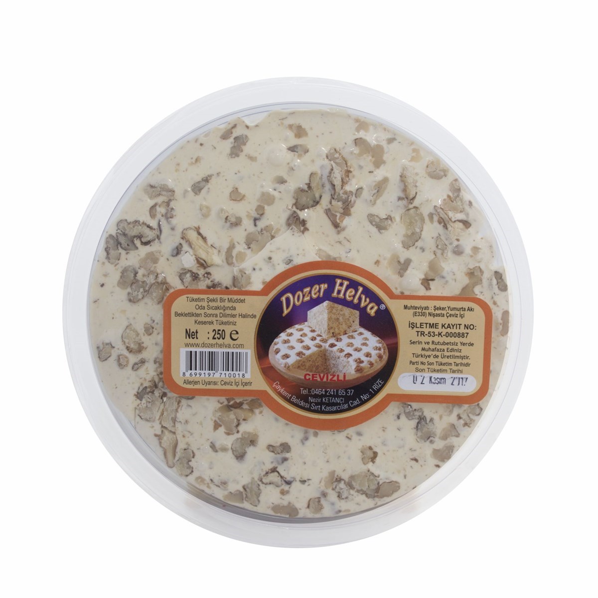 Dozer Cevizli Helva 500 Gr