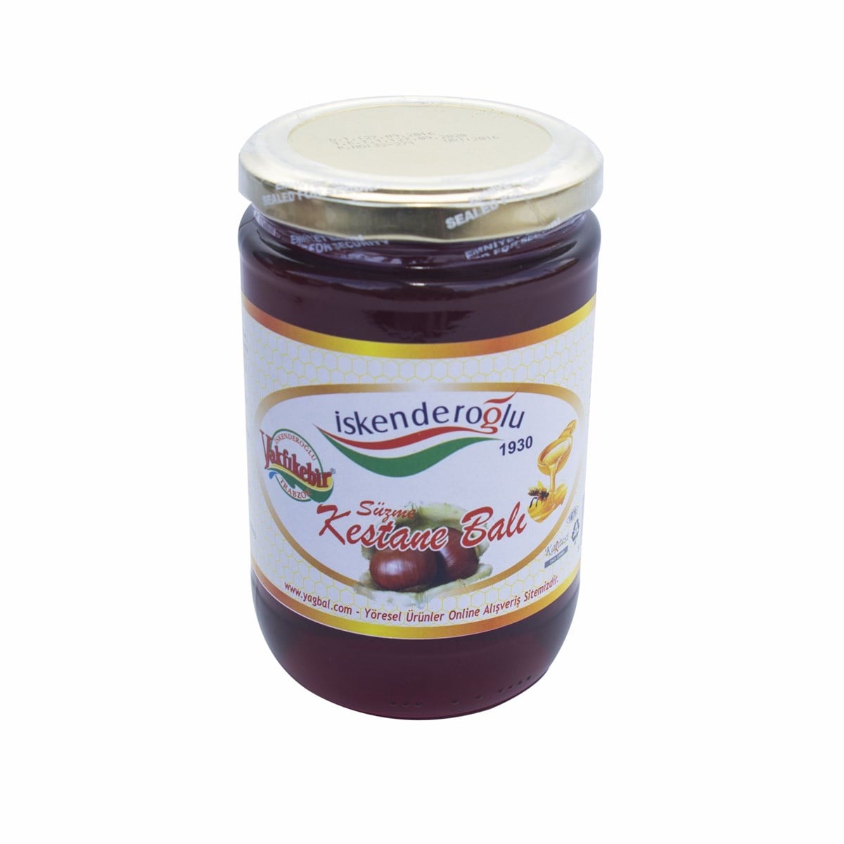 İskenderoğlu Süzme Kestane Balı850 Gr