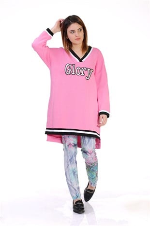 ALMARWAH YAPRAK DESENLİ PANTOLON