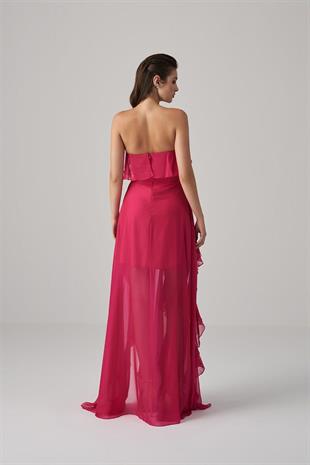 ALCHERA ŞİFON ABİYE ELBİSE